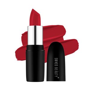 Swiss Beauty Pure Matte Lipstick - 221 Hot Red
